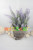 Hogshead Straight Hair Lavender Artificial Flower Living Room Desk Decorative Artificial Plant Potted Valentine's Day Gift Customization