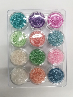 Factory Direct Sales, Clothing Accessories, Mercerized Tube, Filling Sliver Beads, Colorful Beads, Micro Beads, Cream Beads, Etc.