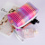 New Color Striped Make-up Bag Fashion Laser Square Handbag Girl Cute Portable Travel Storage Bag