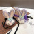 2020 New Long Ears Rabbit Cartoon Bag Fashion All-Match Girls' Mini Backpack Crossbody Plush Bag