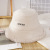 Hat Women's Autumn and Winter Online Influencer Fashion Korean Style Lambswool Bucket Hat Women's Warm Double-Sided Cute Wild Suede Bucket Hat
