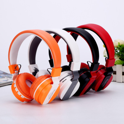 Wireless Bluetooth Foldable Headset Game Listening Music Radio Card Direct Sales