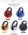 Headset with with Controller Earphones Gaming Mobile Phone Headset for Conversation Matte Rubber with Cable Call