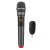 Stereo UHF Wireless Microphone Home KTV Singing Bar Mobile Phone WeSing Live Broadcast Wireless Microphone Handheld