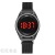 New Fashion Led Watch Trendy Diamond Watch Circle Lazy Shrink Magnet Buckle Strap Middle School Student Quartz Watch