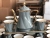 8-Head Washington Water Supplies New Gray Shelf Ceramic Water Set Ceramic Pot Ceramic Cup Gift