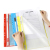 11-Hole Loose-Leaf Document Holder Inner Page Core Folder Insert Bag Transparent File Binder Color Waterproof Buggy Bag