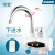 Electric Heat Faucet QuickHeating Kitchen Water Heater Shower Hot and Cold DualUse Digital Display Miniture Water Heater