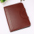 Business Imitation Leather Multifunctional A4 Manager Clip Pu Calculator Zipper Bag Portable Belt Folder Custom Logo