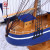 Wooden 80cm Sailboat Model Mediterranean Crafts Home Wooden Decoration Lucky Gift Wholesale