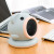 Pig Rotating Heater Home Mini Fan Heater Office Hot Air Gadgets Mute Shaking Head Hand Warmer Self-Heating Pad