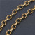 O-Type Alloy Chain DIY Handmade Material Kit Ear Studs Earrings Bracelet Anklet Accessories