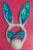 Animal Props Animal Three-Piece Set Little White Rabbit Ears Headdress Hair Hoop Bow Tie Tail Three Piece Set AB Cloth R