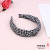 Two-Color Knot in the Middle Design Wide Brim Hair Band Headband 2020 Autumn and Winter European and American Style New Popular All-Matching Hair Band