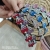 Korean Style Wide-Edged Headband Butterfly Flower Rhinestone Headwear Clip Headband Adult Female Non-Slip Pressure Hair Bundle Head Hoop Hairpin