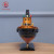 Log Simulation Fishing Boat Office Living Room Decoration Red and Black Wood Color Crafts Sailboat Decoration Wholesale