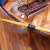 Home Boat Type Tea table 120cm Wooden Ornament Glass Surface Sailing Model Accessories Crafts 