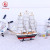 33cm Handmade Boat a Variety of Small Simulation Ship Model Solid Wood Sailing Boat Crafts Decoration Desk Ornaments Wholesale