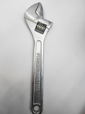 Multi-Specification Adjustable Wrench, Threaded Steel Open Plate Repair Tool Open Opening Shifting Spanner