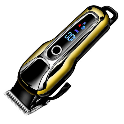 Kemei Kemei KM-1990 Electric Hair Clipper Oil Head Clipper Lithium Battery LCD Hair Clipper Razor Electric Hair Clipper