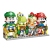 Lewan 707 Mario Super Mary Street View Street 4-in-1 Men and Women Assembled Building Blocks Model Creative Toys