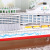 Aida Cruise Hotel Hall Decoration Ship Model Decoration Handmade Crafts 102*17*30 Wholesale