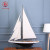 100cm Sloop American Boat Gift Office Living Room Log Handicraft Simulation Decoration Wholesale