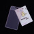 Pp Transparent ID Card Holder Student Card Cover Work ID Card Holder Vertical Name Tag Protective Cover Access Card Cover