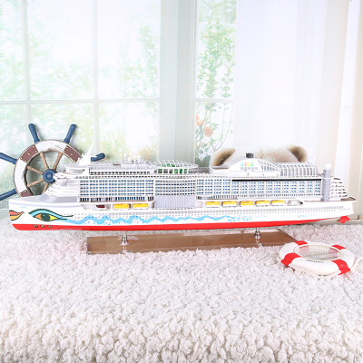 Aida Cruise Hotel Hall Decoration Ship Model Decoration Handmade Crafts 102*17*30 Wholesale