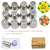 New Russian Flower Nozzle High Quality Stainless Steel Malaysia Flower Nozzle 12-Piece Set Pattern Decorating Tool Baking Mold