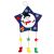 Non-Woven Fabric Garland Ornaments Kindergarten DIY Handmade Material Kit Children Christmas Gift