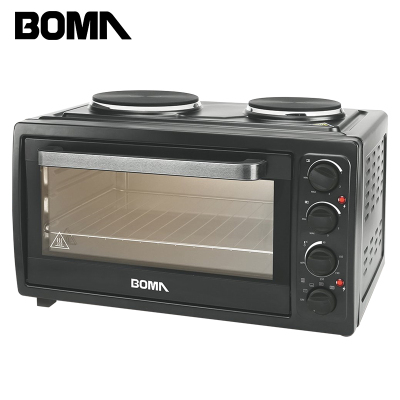 Boma Brand 46L Home Electric Oven with Double Electric Furnace Rotary Plug Hot Air Function Cool Oven
