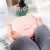 Piggy Hand Warmer Rechargeable Handheld Portable Electric Heater Student Portable Mini Electric Warming Girl Cosmetic Mirror with Light