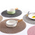 Hand-Woven round Insulation Mat Kitchen Pot Mat Household Anti-Scald Mat Placemat Teacup Mat Coaster