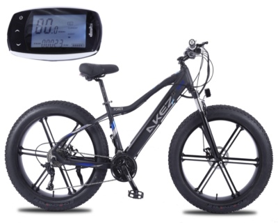 ELECTRIC SNOW BICYCLE,26 INCH,ALUMINUM BODY FRAME,DISC BRAKES.