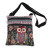 Ethnic style double zipper owl jacquard shoulder diagonal bag female ultralight cross-border postman handbag spot 
