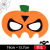 Halloween DIY Children's Handmade Mask Kindergarten Non-Woven Fancy Dress Ball Cartoon Mask Material Kit