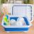 Factory Direct Sales Foldable Storage Plastic Bowl Drain Stand Kitchen Portable Retractable with Sink Drain Rack Storage