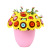 Button Bouquet DIY Children's Handmade Material Kit Kindergarten Educational Bridal Bouquet Toys Teacher's Day Gift