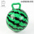 Factory Direct Sales 9-Inch Thickened PVC Watermelon Ball Kindergarten Children Inflatable Play Tool 22cm Handle Pat Ball Hot Sale