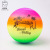 9-Inch PVC Rainbow Volleyball Promotion Gift Ball Inflatable Children's Toy Stall Goods Beach Ball Manufacturer