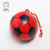 22cm with Chain Rope PVC Practice Football Children's Inflatable Toys Kindergarten Racket Elastic Ball Stall