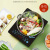 Household Cooking Hot Pot Multi-Functional Integrated High-Power Black Crystal Panel Gift Electrical Package Combination