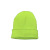 Knitted Hat Solid Color Double Layer Cold Hat Fluorescent Color Hat European and American Style
