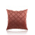 M002 Solid Color Velvet Plaid Pillowcase Home Couch Pillow Bedside Cushion Short-Plush Cushion