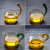 High Temperature Resistant Pitcher Glass Thickening Glass Tea Serving Pot Fair Mug Household Heat-Resistant Glass Tea Serving Pot Tea Ceremony Utensils