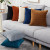 M001 Plain Velvet Crimp Pillow Covers Couch Pillow Bedside Cushion Office Back Cushion Waist Pillow