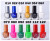 LM New 36 Colors Transparent Nail Polish Set 18 Seconds Quick-Drying Long-Lasting Factory Direct Sales Wholesale Makeup
