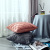 M002 Solid Color Velvet Plaid Pillowcase Home Couch Pillow Bedside Cushion Short-Plush Cushion