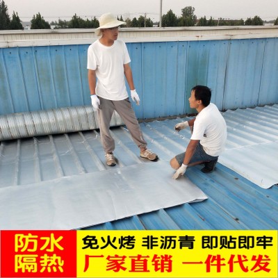 Direct Sales Waterproof Coiled Material Colored Steel Tile Iron Tile Metal Roof Special Self-Adhesive Waterproofing Membrane Colored Steel Tile Self-Adhesive